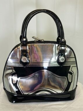 Star Wars Loungefly Phasma Dome Bag Silver Never Used Dust Cover 2015 Disney